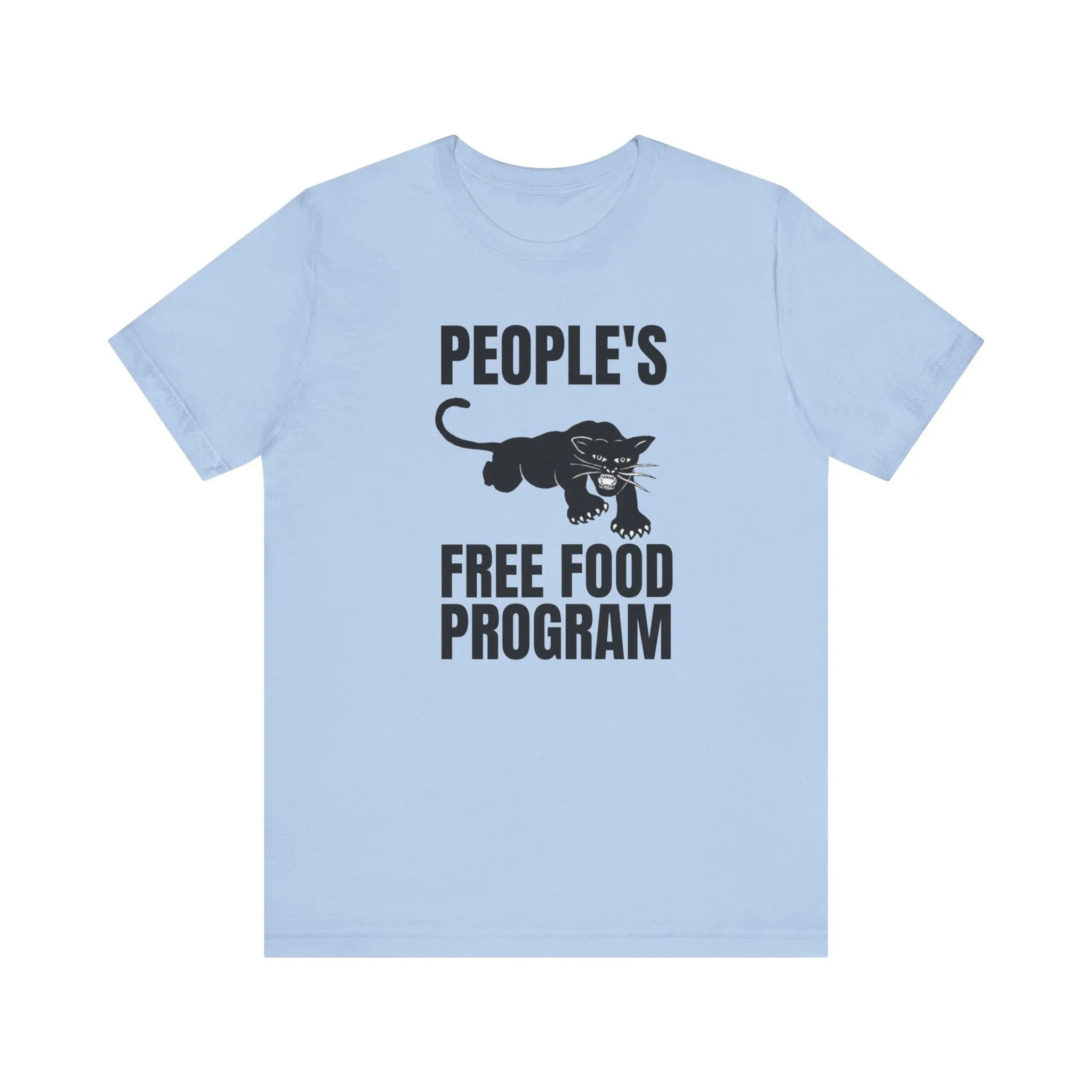 People's Free Food Program: Unisex Jersey Short Sleeve Tee