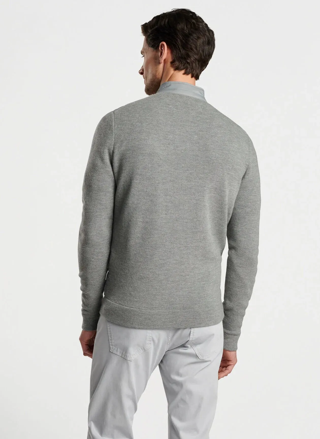 Peter Millar Holdridge Hybrid Full Zip Sweater