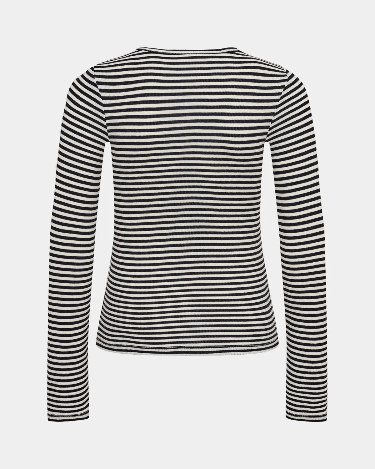 PETRICIASY T-SHIRT LONG SLEEVE - Navy Striped