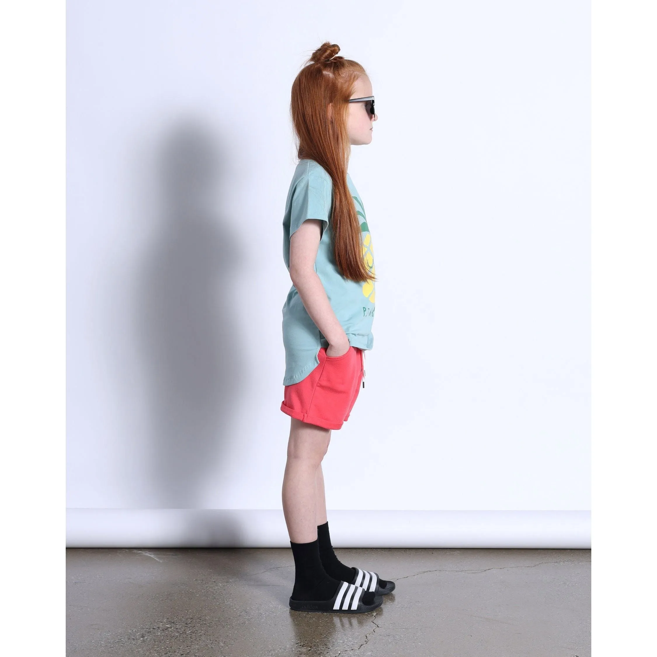 Pi-Nap-Le Tee- Muted Green