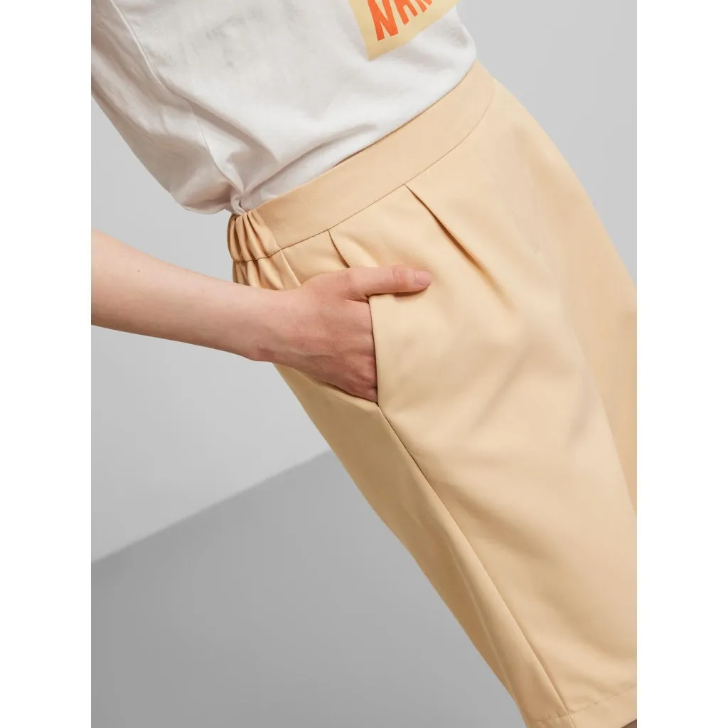 PIECES dame shorts PCVAGNA - Apricot Cream