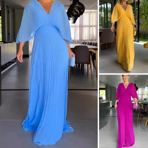 Pilar® | Elegant pleated dress