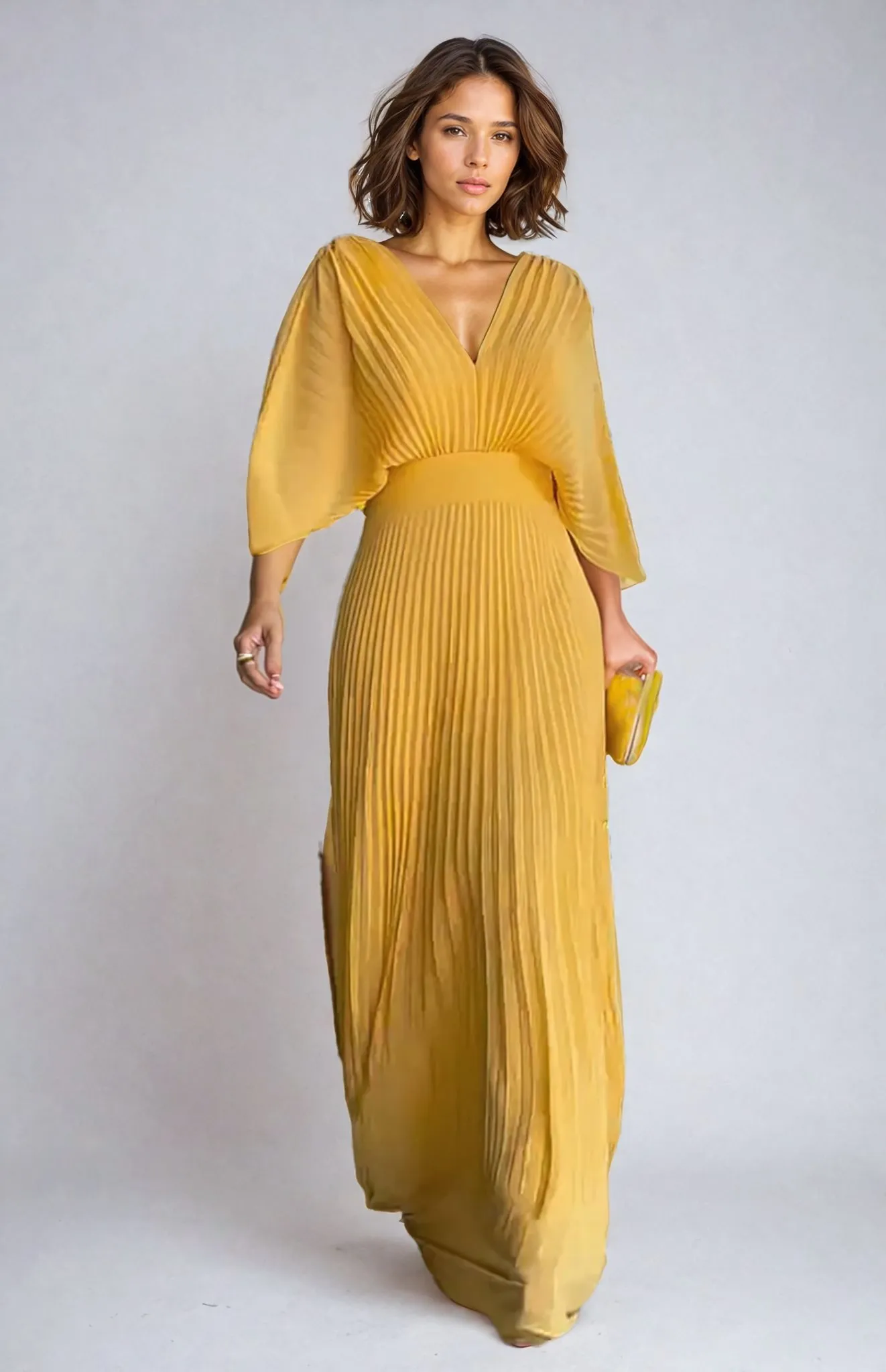 Pilar® | Elegant pleated dress