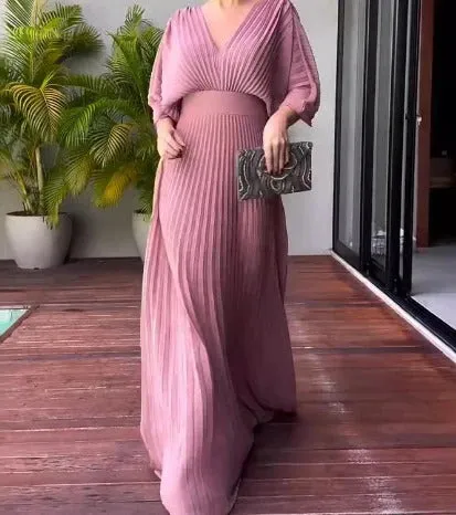 Pilar® | Elegant pleated dress