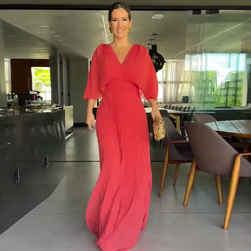 Pilar® | Elegant pleated dress