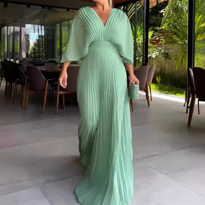 Pilar® | Elegant pleated dress