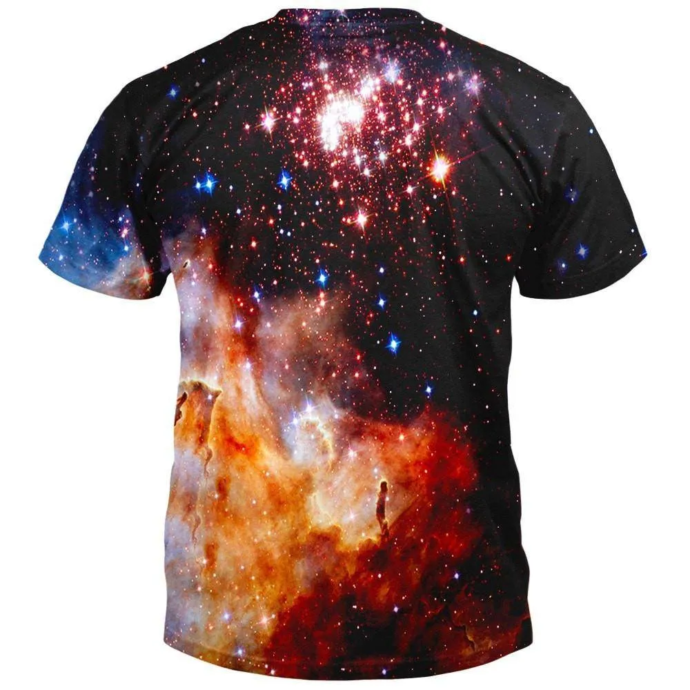 Pizza Lion Cat T-Shirt