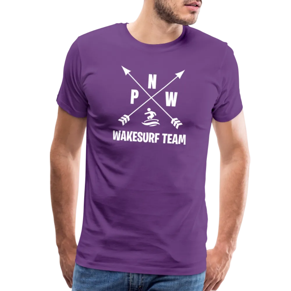 PNW Wakesurf Team Men's Premium T-Shirt