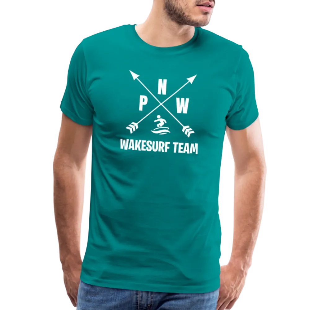 PNW Wakesurf Team Men's Premium T-Shirt