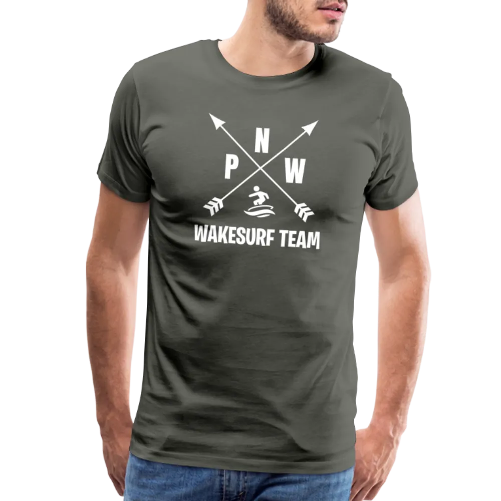 PNW Wakesurf Team Men's Premium T-Shirt
