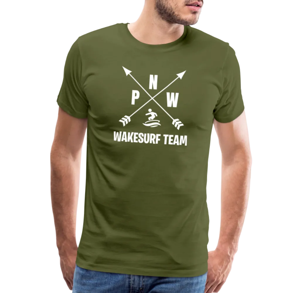 PNW Wakesurf Team Men's Premium T-Shirt