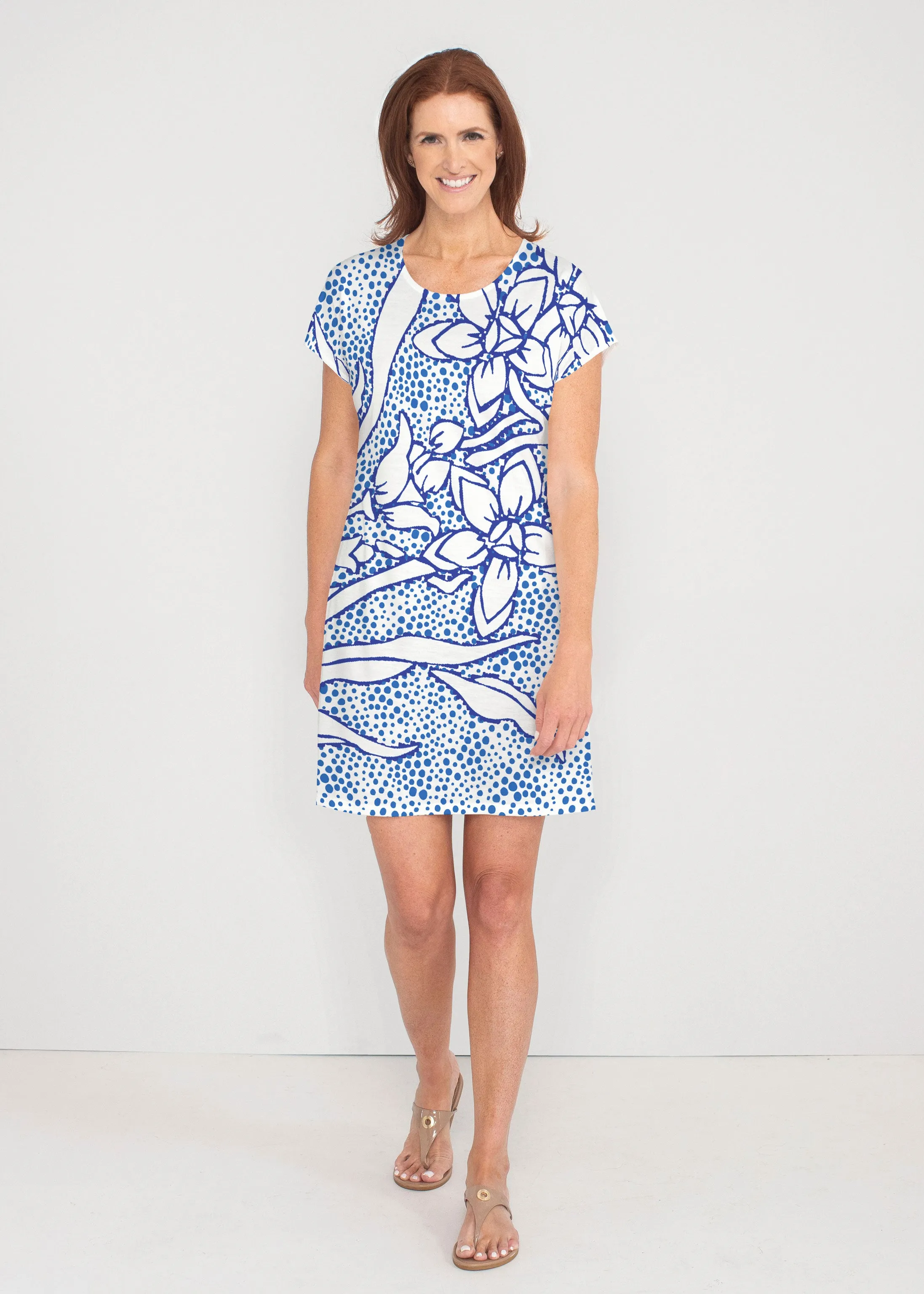 Polka Vine (8111) ~ Lucy Tee Dress