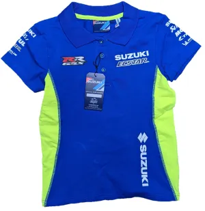 POLO M8PS Ladies Poloshirt Suzuki Ecstar MotoGP Team Womens Sponsor Bike NEW S