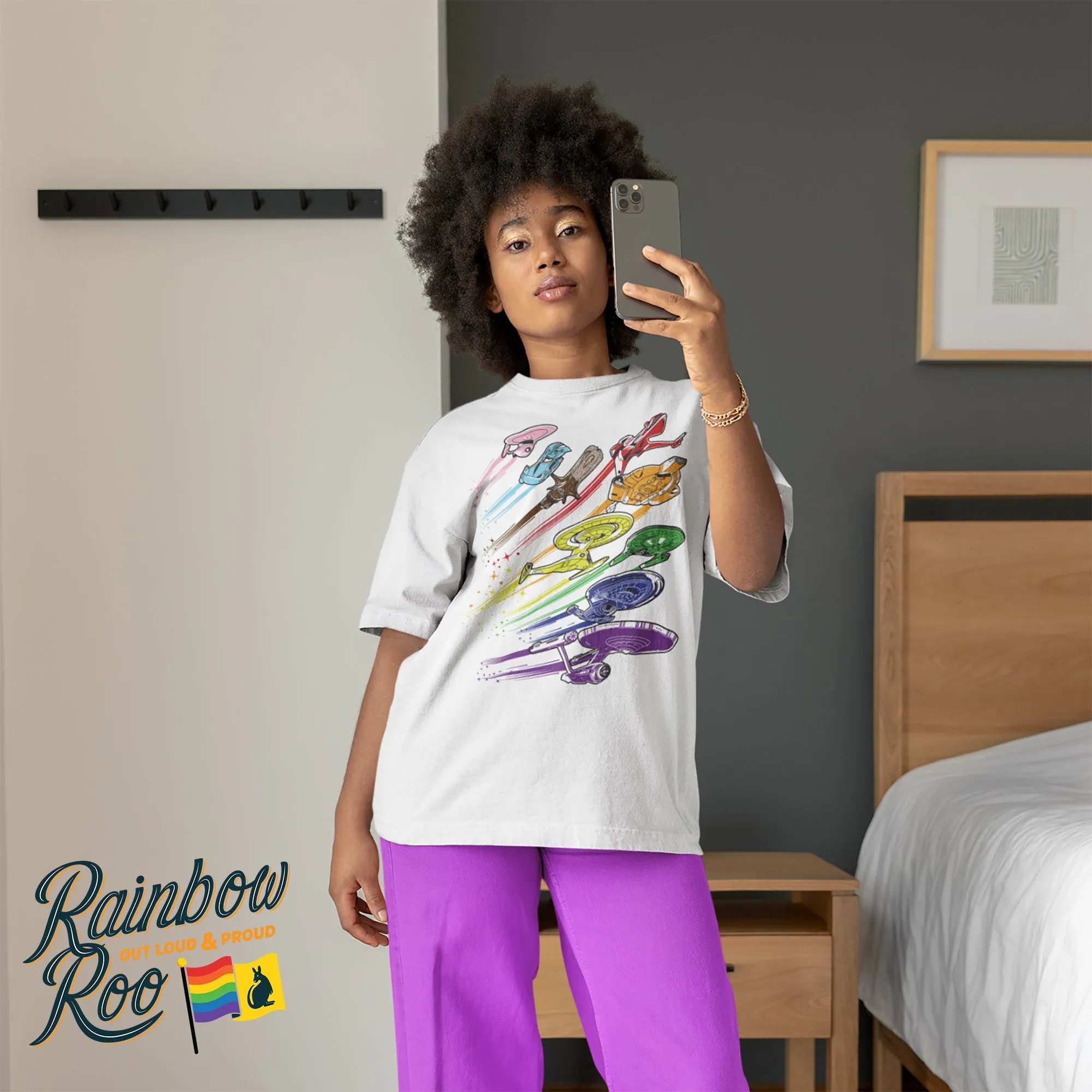Pride Spaceships T-Shirt Unisex (LG165)