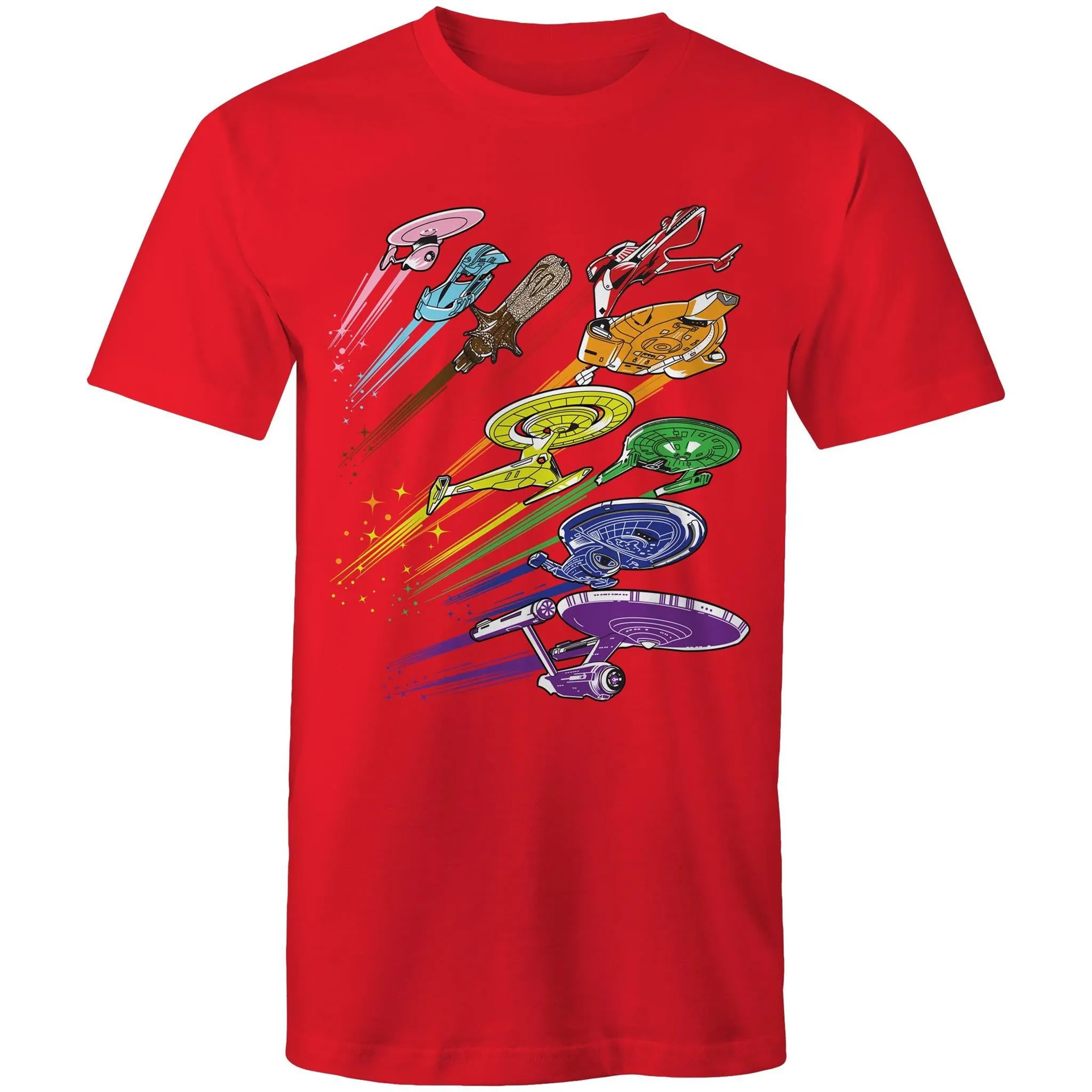 Pride Spaceships T-Shirt Unisex (LG165)