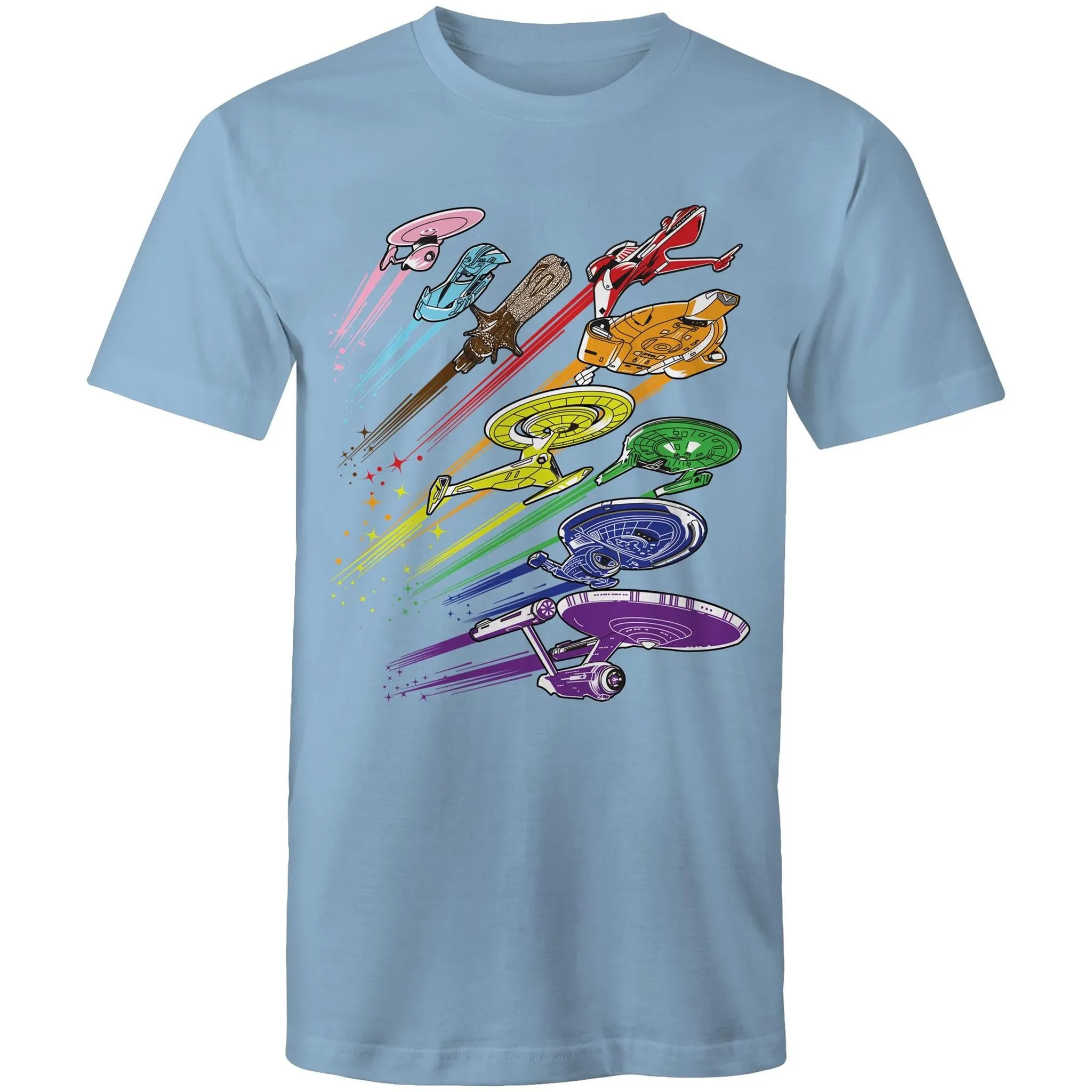 Pride Spaceships T-Shirt Unisex (LG165)