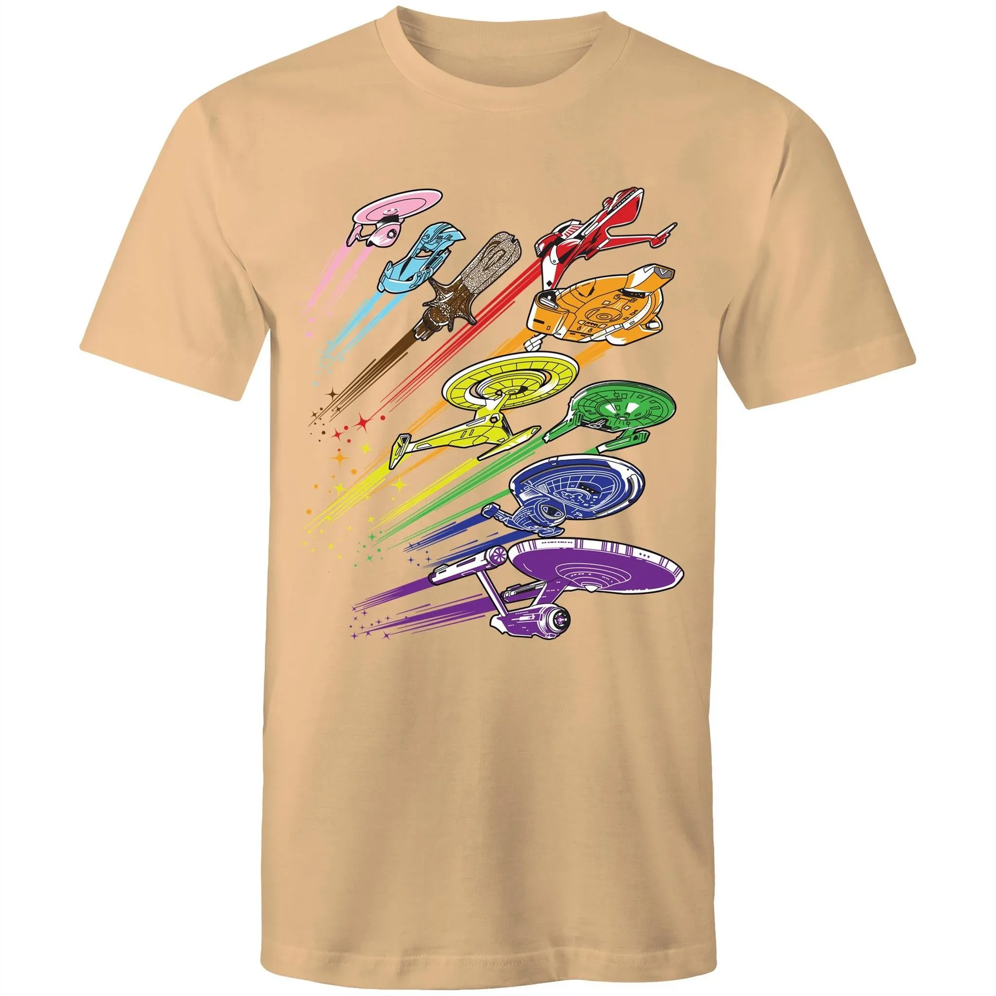 Pride Spaceships T-Shirt Unisex (LG165)