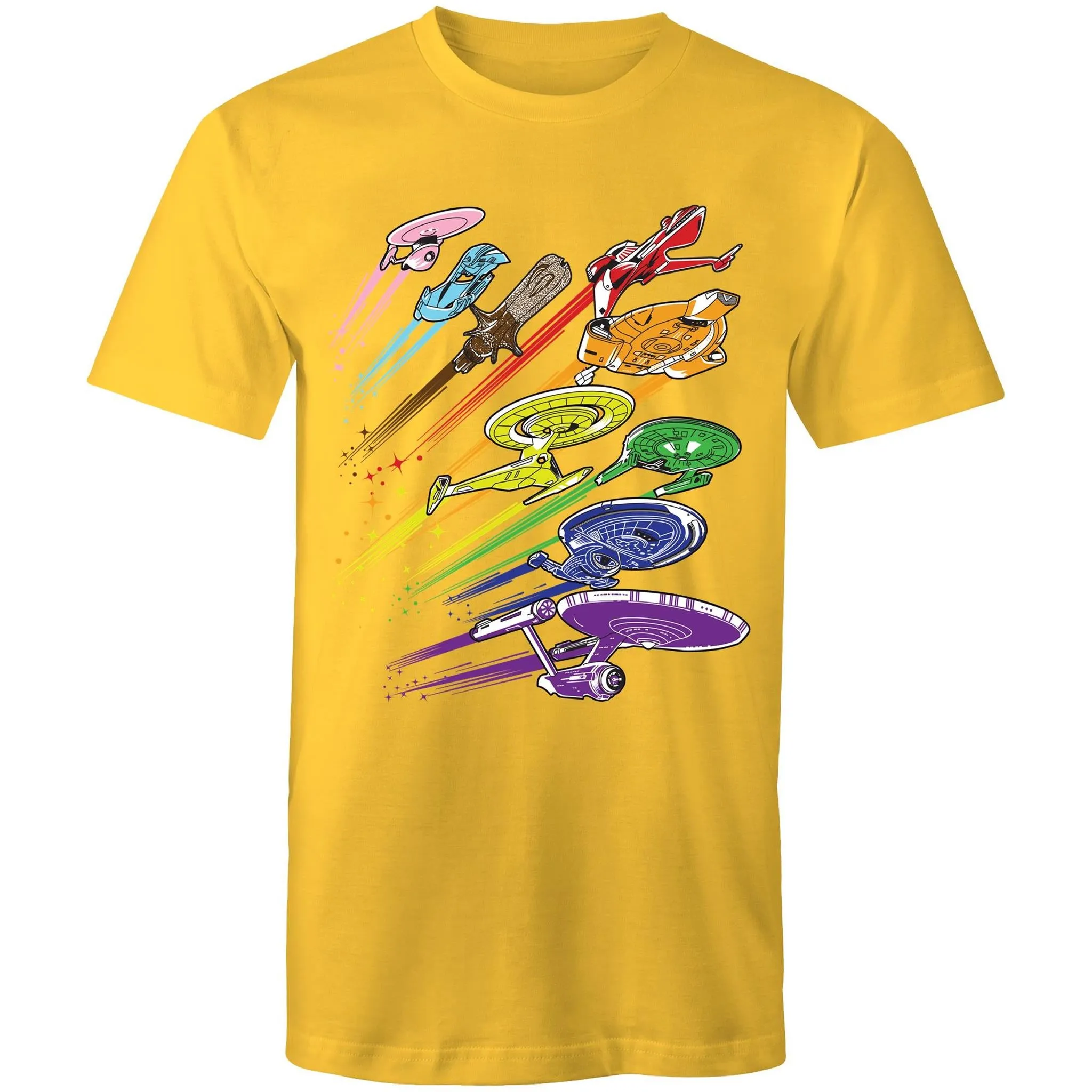 Pride Spaceships T-Shirt Unisex (LG165)