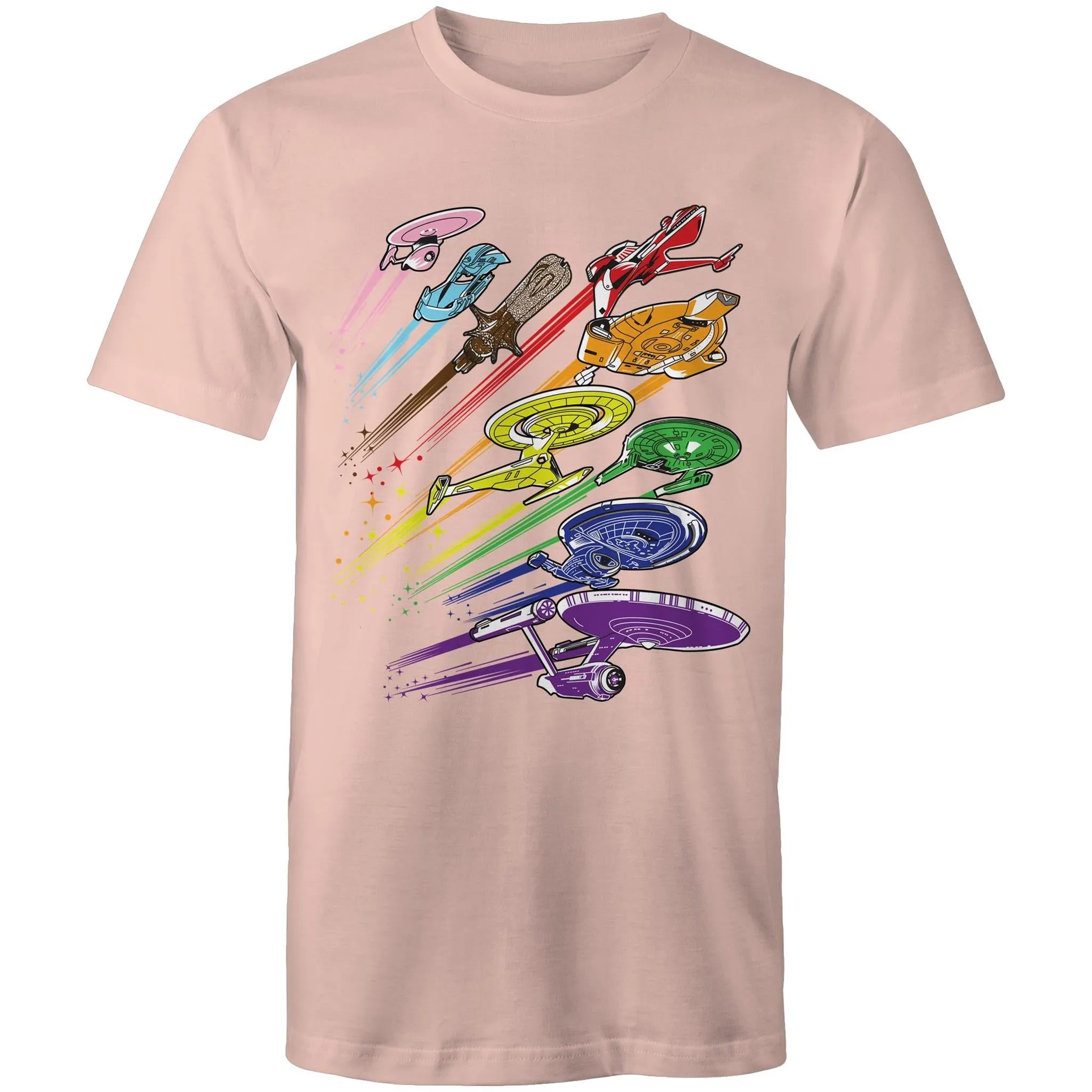 Pride Spaceships T-Shirt Unisex (LG165)