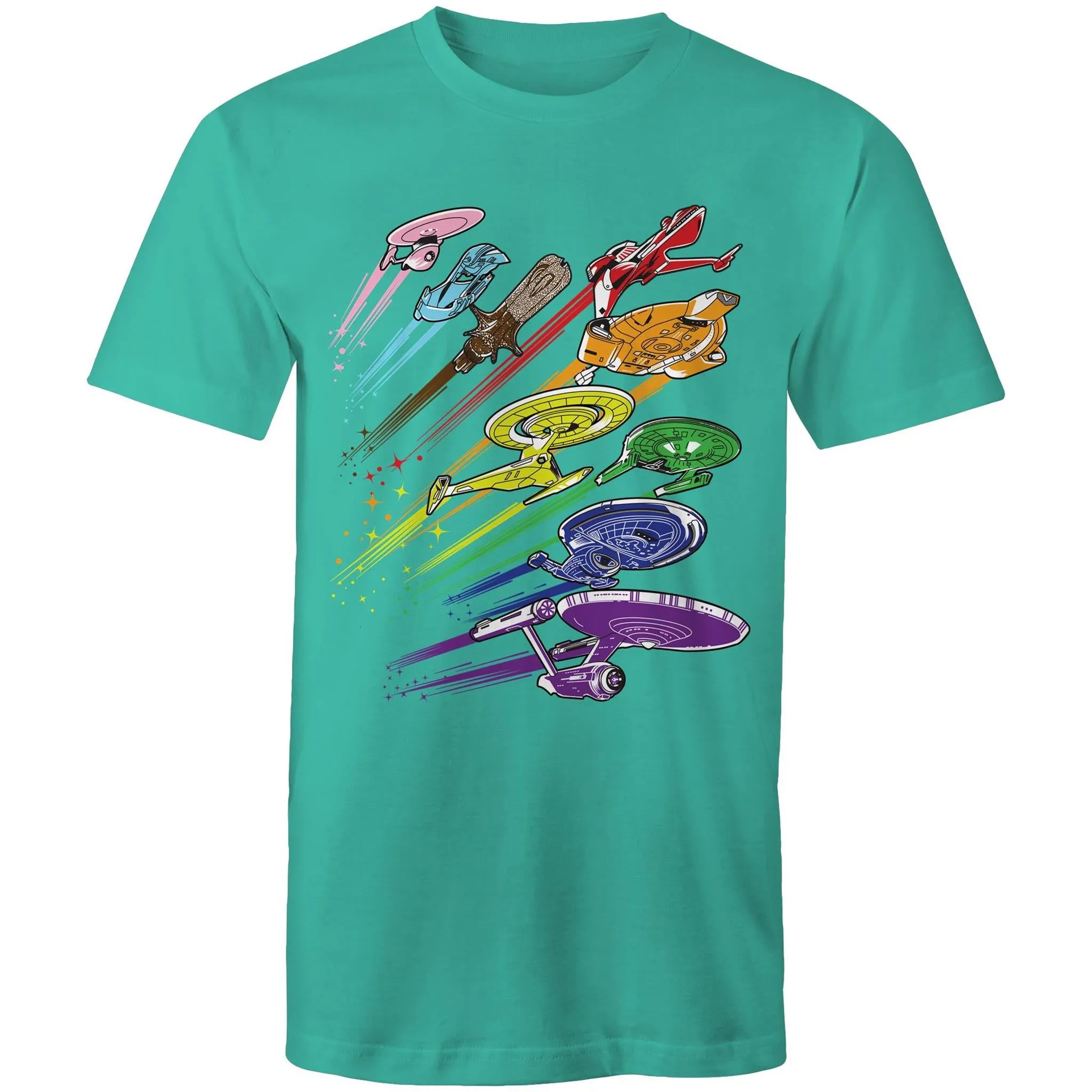 Pride Spaceships T-Shirt Unisex (LG165)
