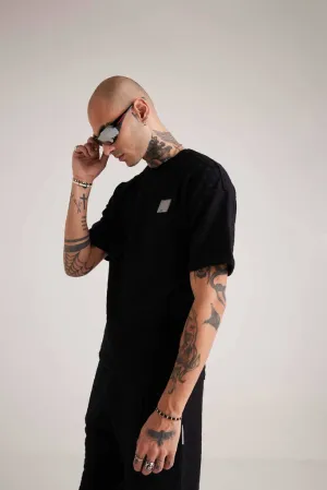 Prime Jacquard Tee - Black