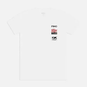 Primo Fight Team Cotton T-Shirt - White