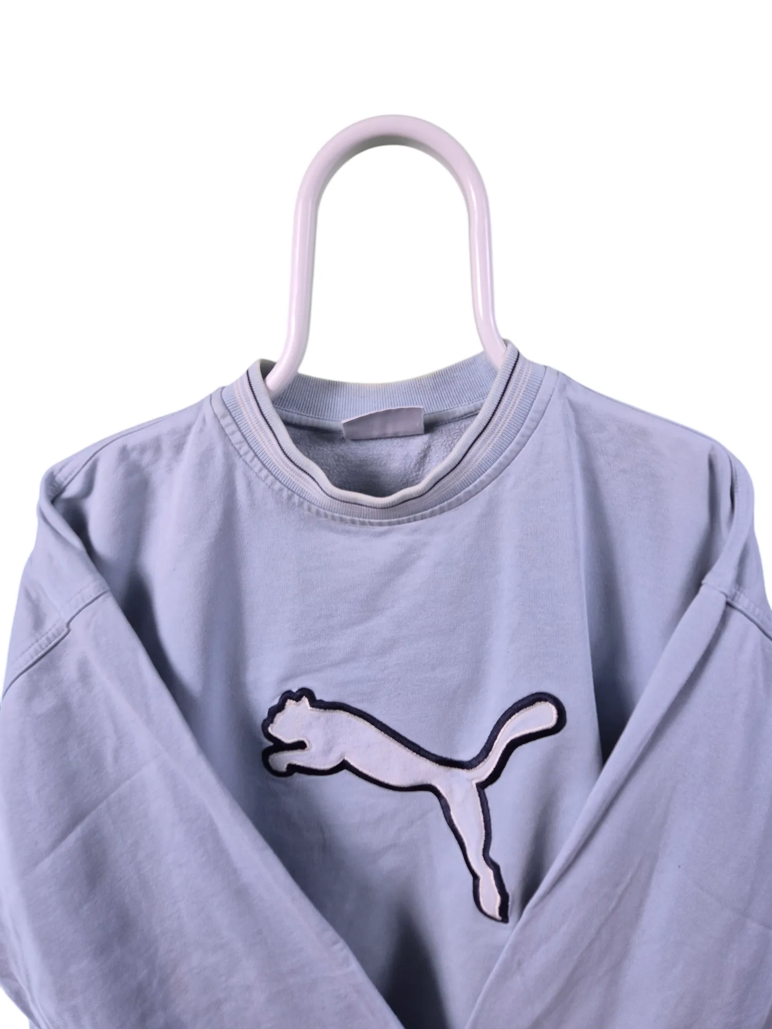 Puma 90s logo sweater maat L