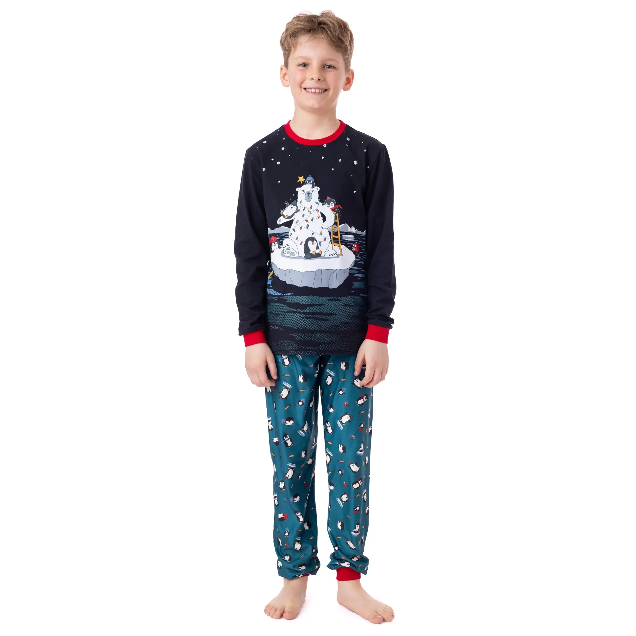 Pyjama des fêtes Ours sur la banquise F24P07