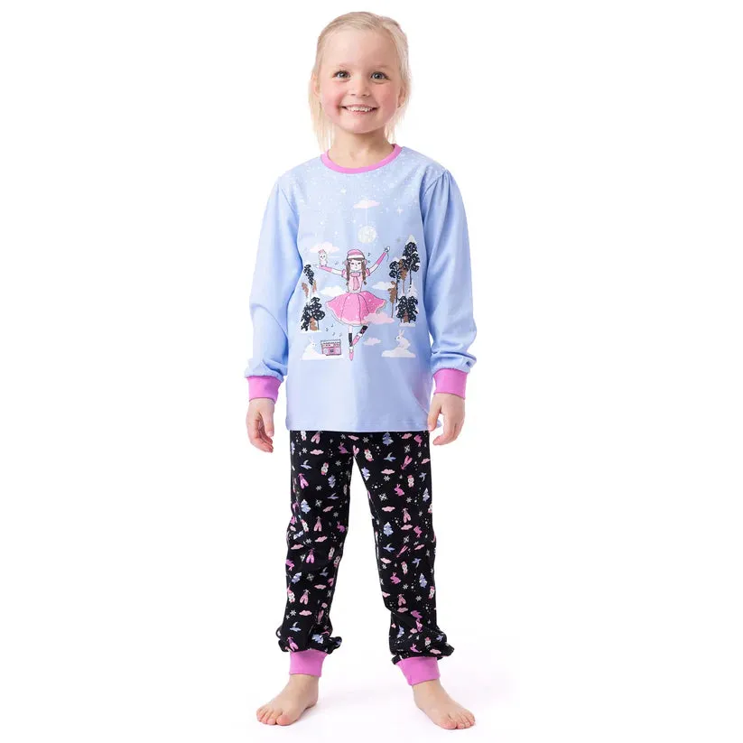 Pyjama Enfant Ballerine Lilas F24P54