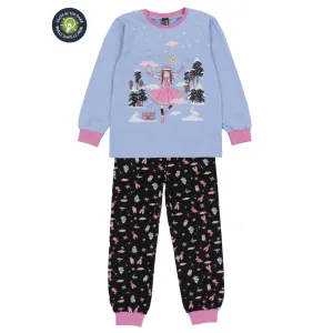 Pyjama Enfant Ballerine Lilas F24P54