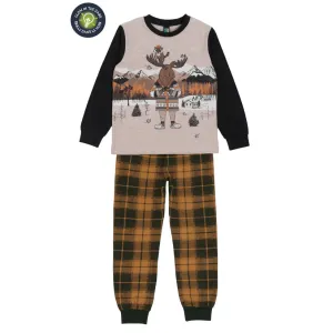 Pyjama pour bébé Orignal beige F24P01