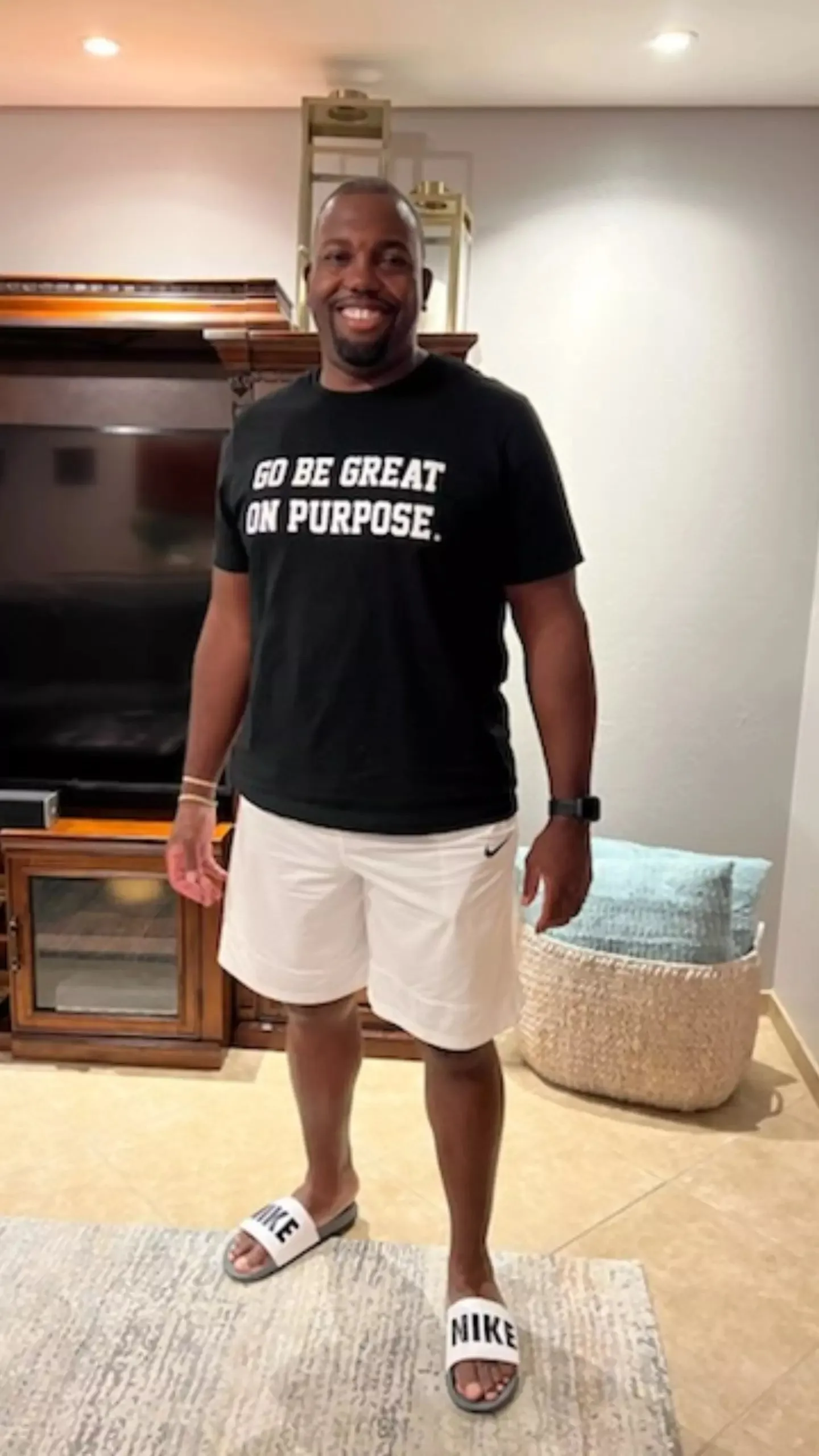 "Go Be Great On Purpose" Classic Men's Short Sleeve Tee