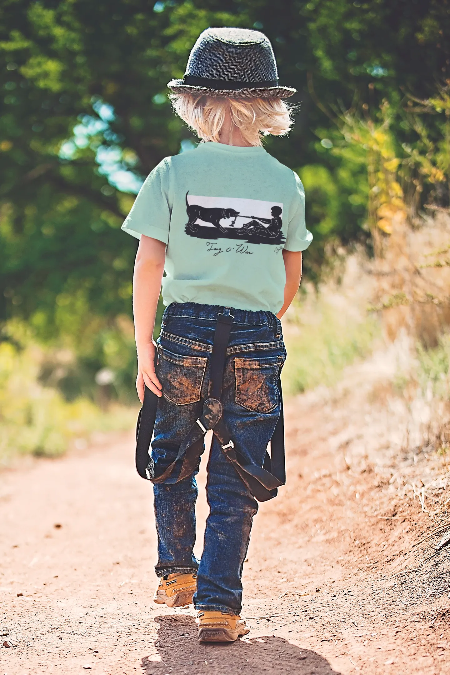 "Tug O' War" Short Sleeve Children's T-Shirt