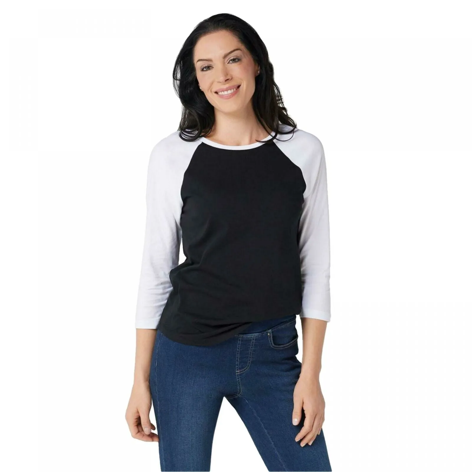 Rachel Hollis Women's Raglan Sleeve Baseball T-Shirt