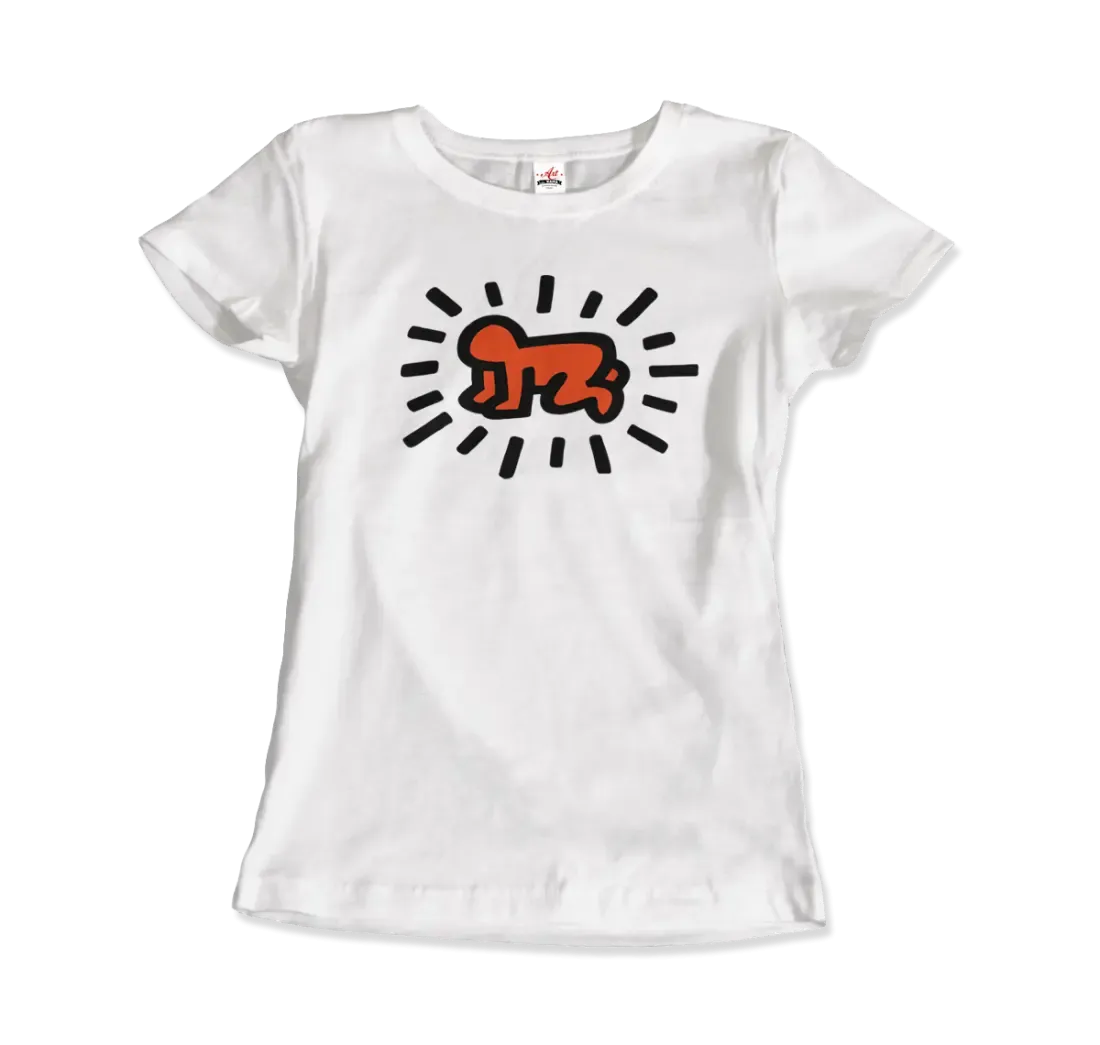 Radiant Baby Icon, 1990 Street Art T-Shirt by Art-O-Rama Shop