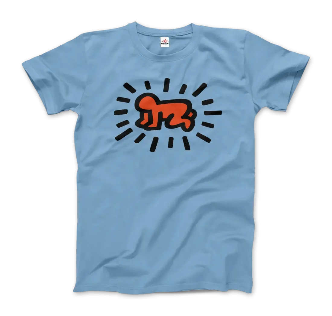 Radiant Baby Icon, 1990 Street Art T-Shirt by Art-O-Rama Shop