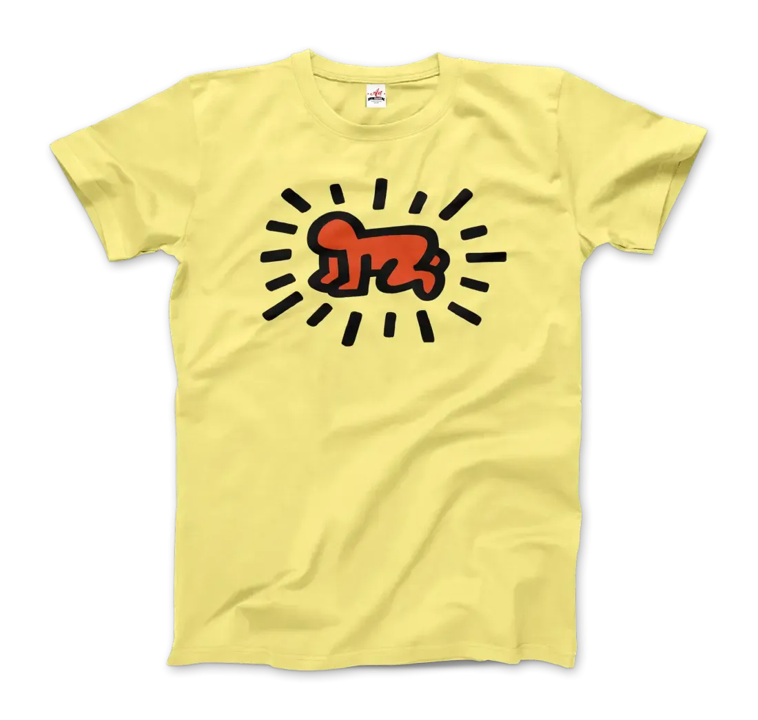 Radiant Baby Icon, 1990 Street Art T-Shirt by Art-O-Rama Shop