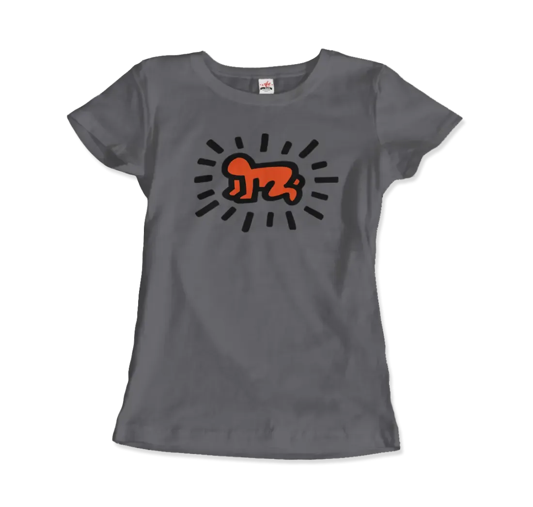 Radiant Baby Icon, 1990 Street Art T-Shirt by Art-O-Rama Shop