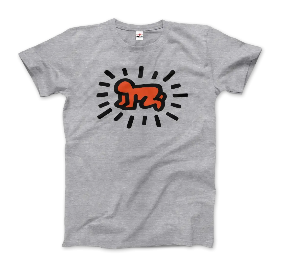 Radiant Baby Icon, 1990 Street Art T-Shirt by Art-O-Rama Shop