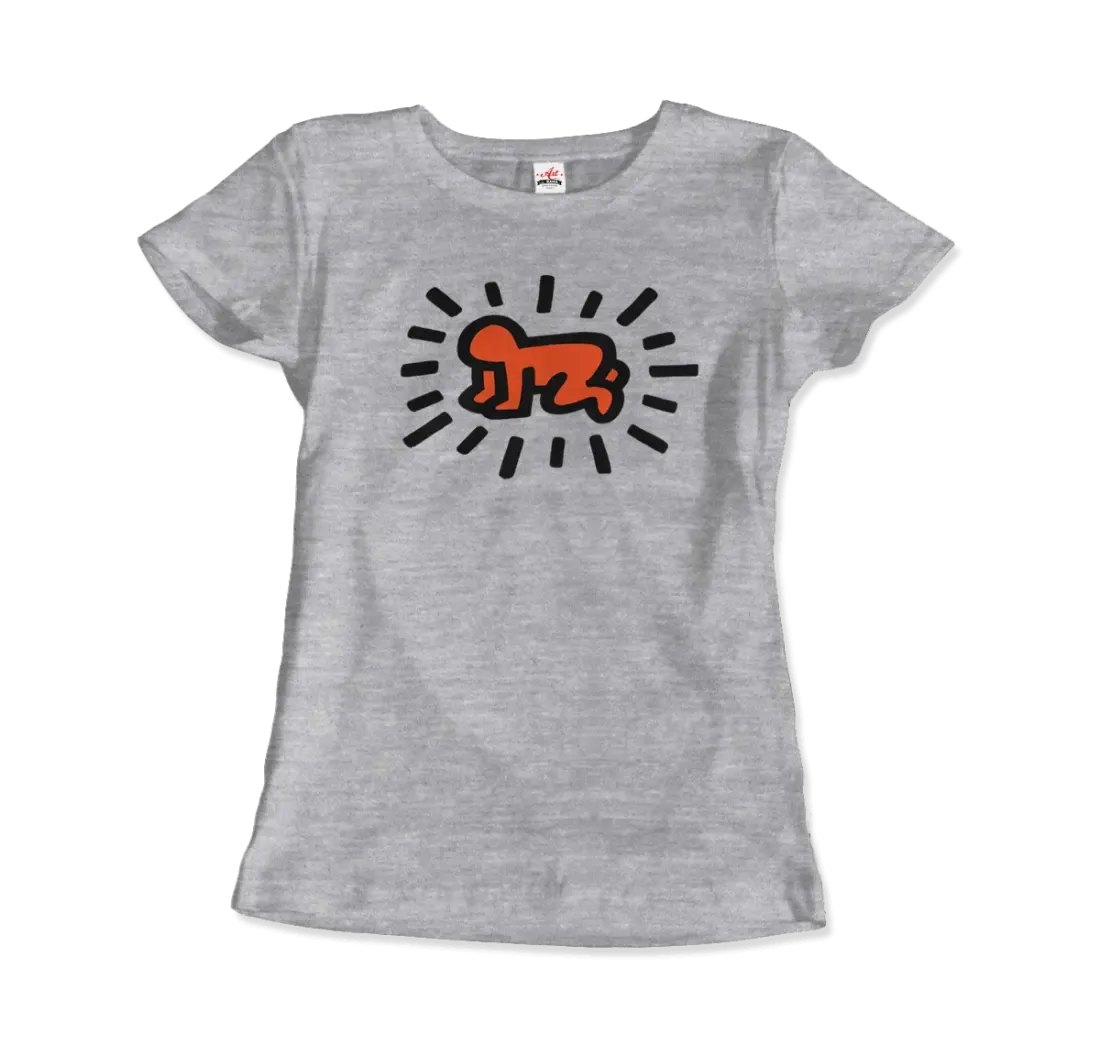 Radiant Baby Icon, 1990 Street Art T-Shirt by Art-O-Rama Shop