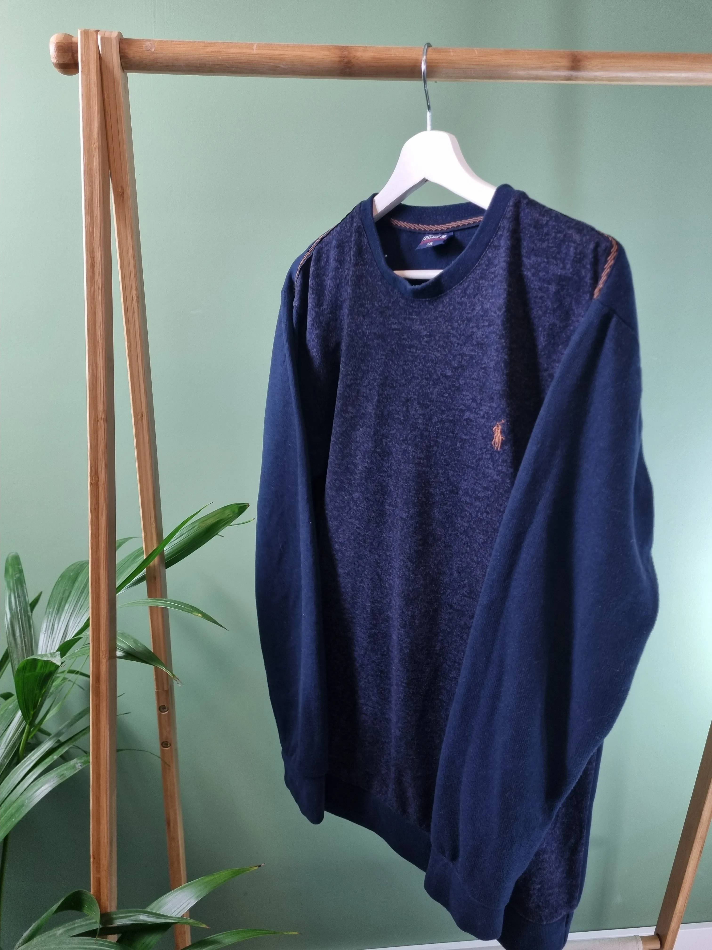 ralph Lauren chest logo sweater maat XXL