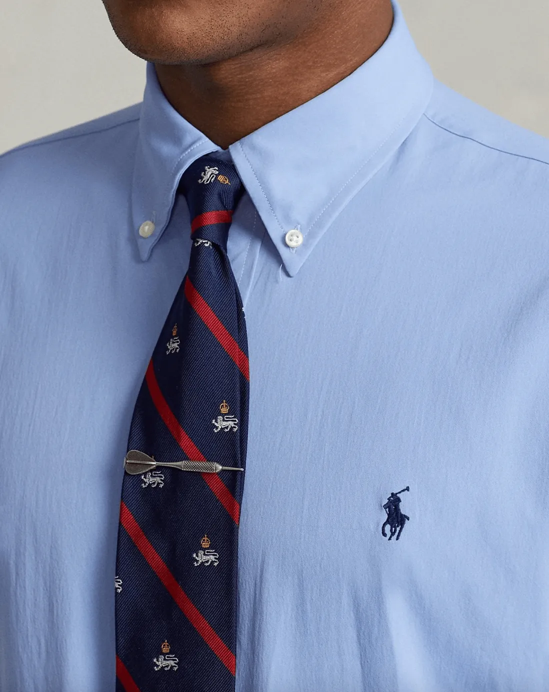 Ralph Lauren Mens Performance Dress shirt - Blue