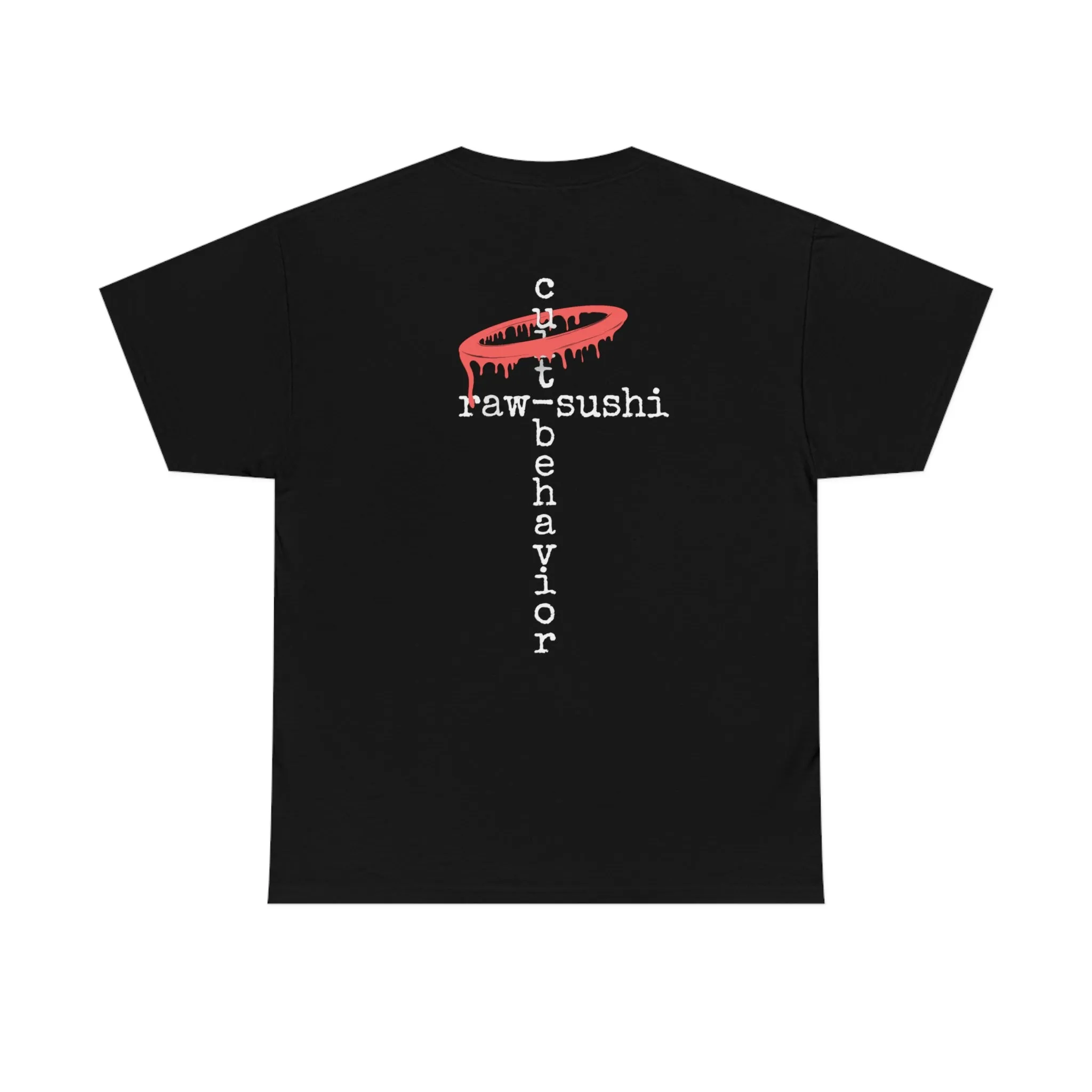 Raw Sushi x Cult Behavior "dead roses" Heavy Cotton Tee