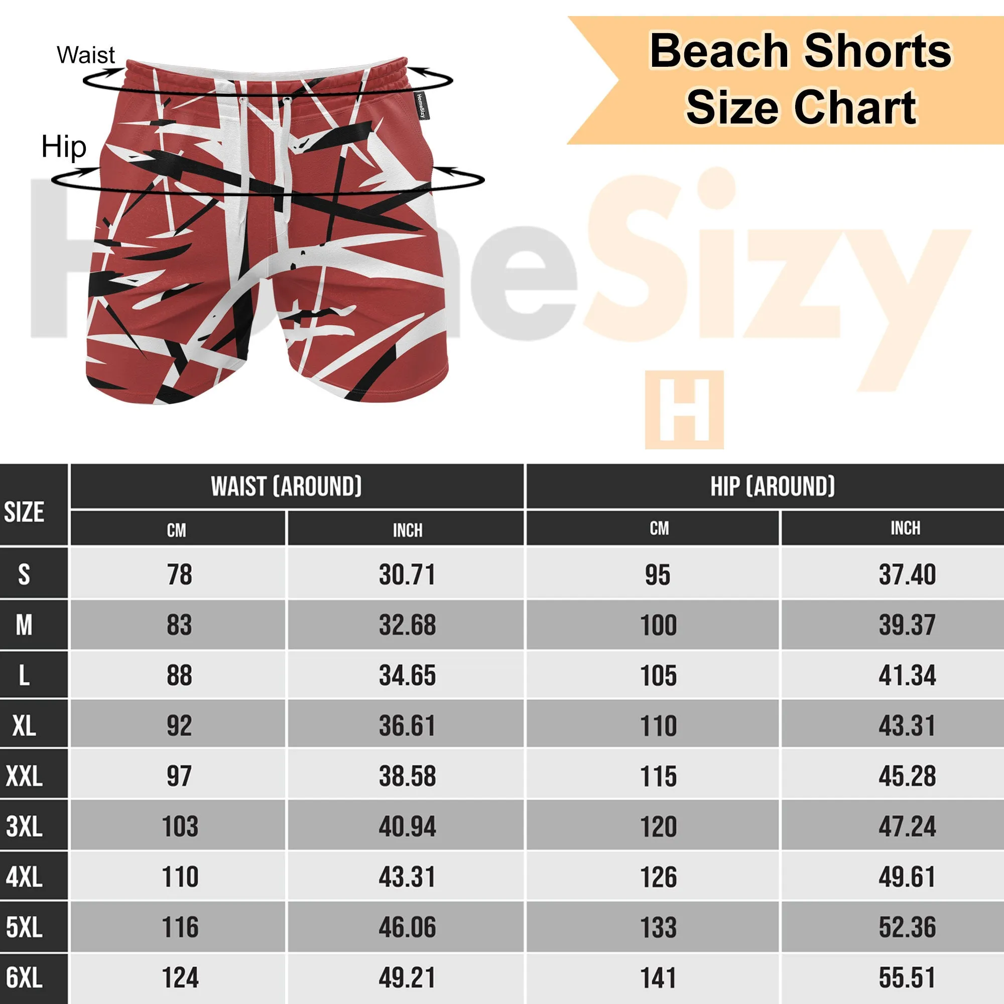 Red Tail Hawk - Beach Shorts