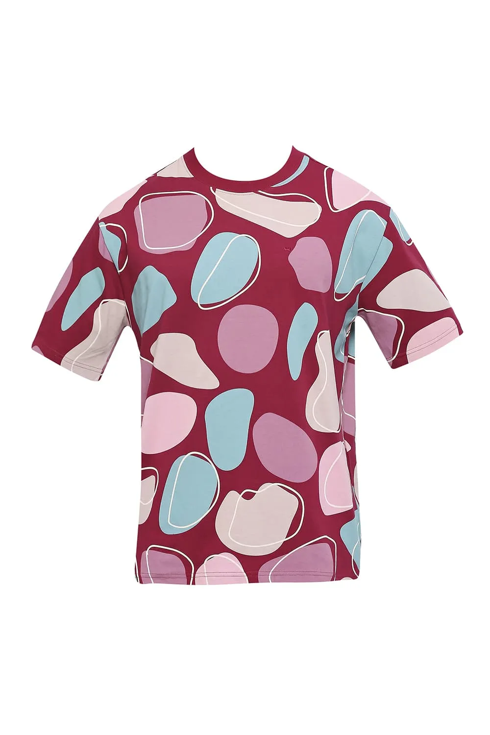 Relaxed Fit Cotton Printed Crew T-shirts