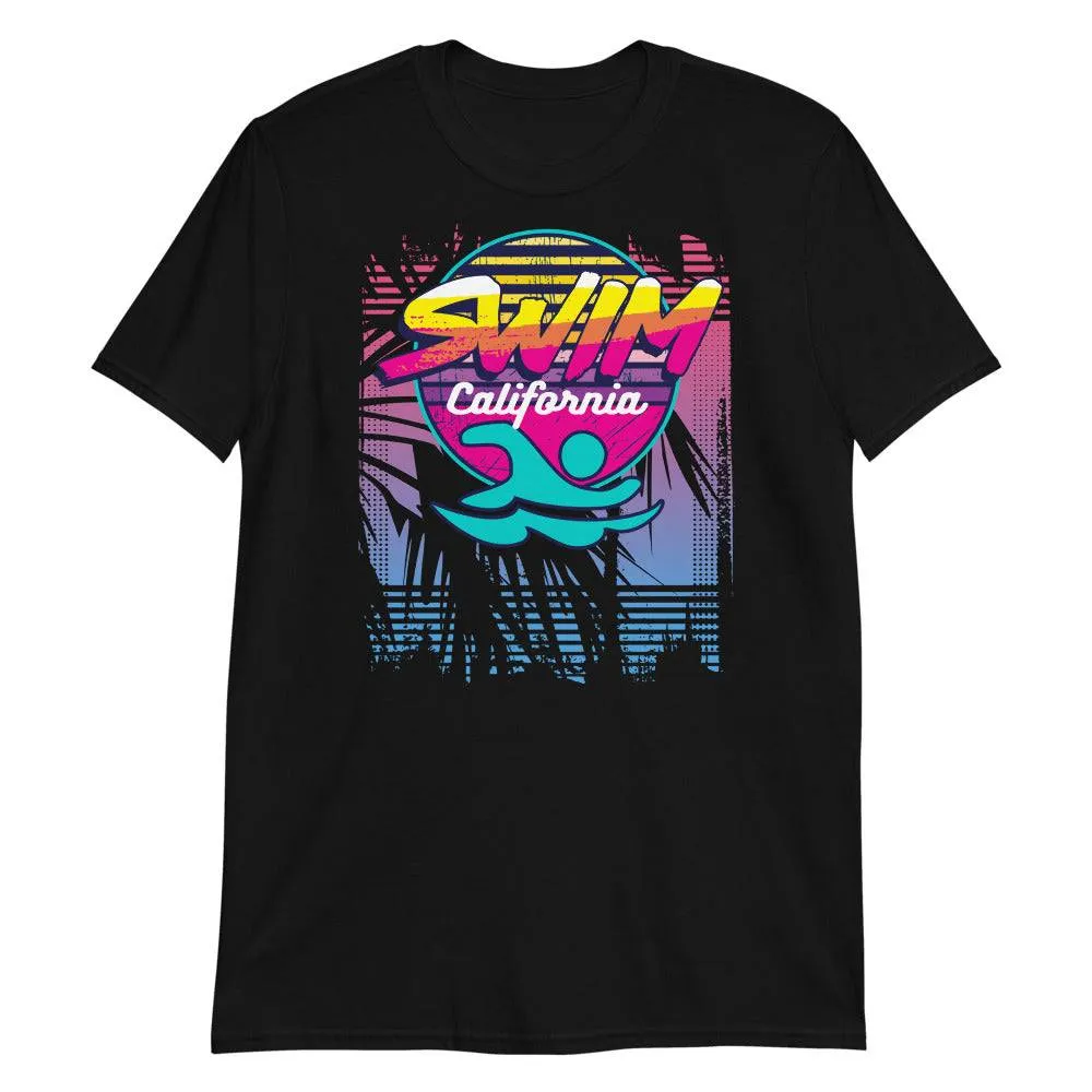 Retro Swim California 80s Unisex T-Shirt