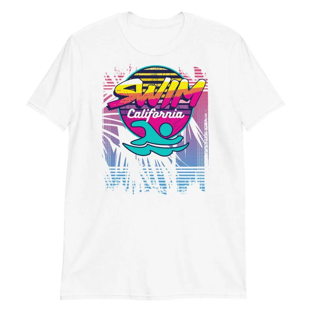 Retro Swim California 80s Unisex T-Shirt