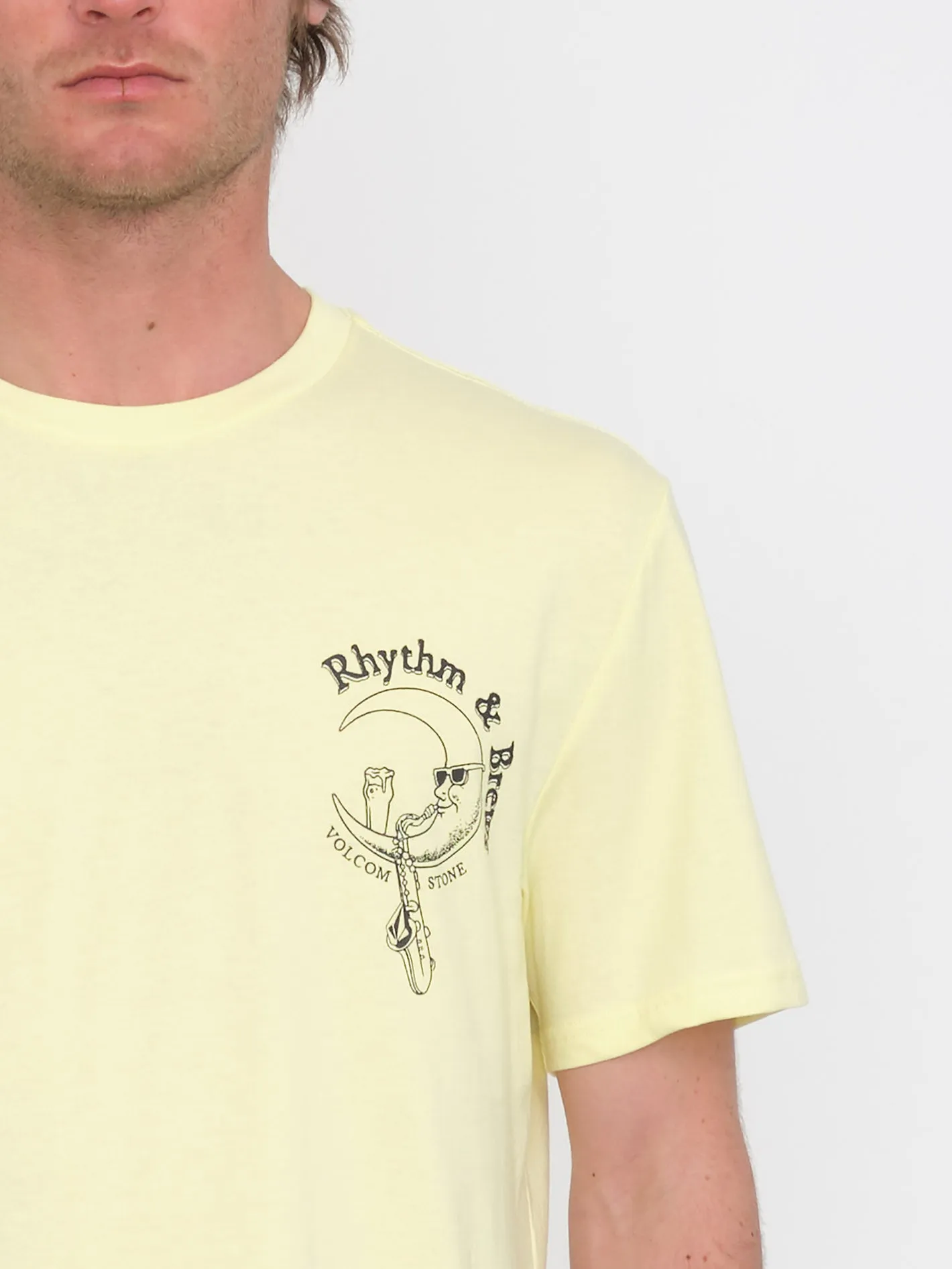 Rhythm 1991 T-shirt - AURA YELLOW
