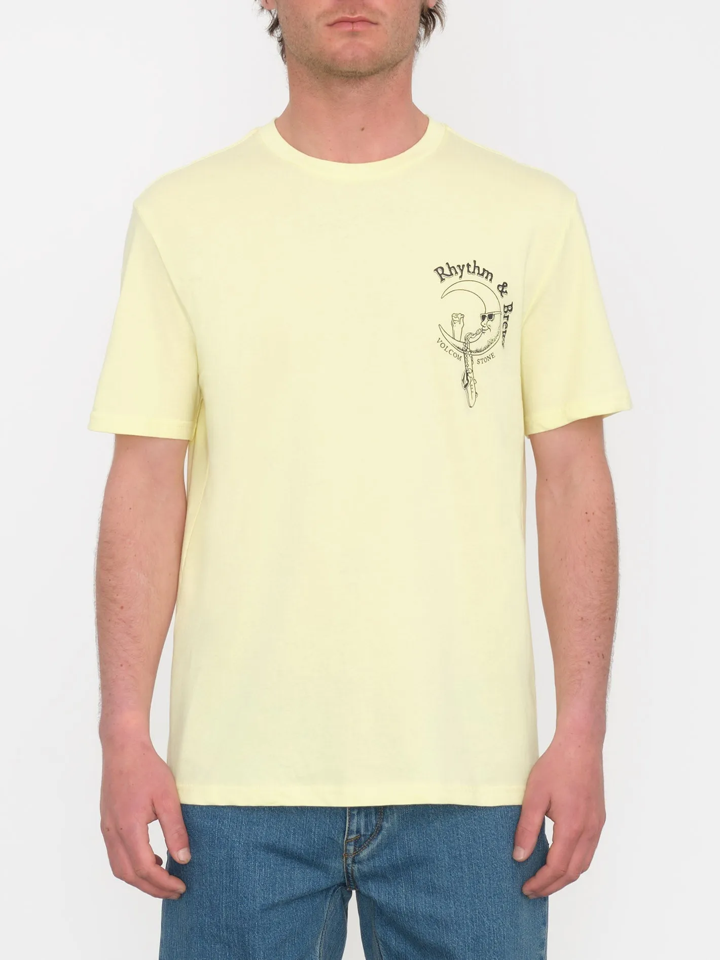 Rhythm 1991 T-shirt - AURA YELLOW