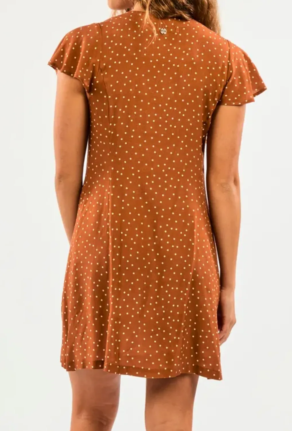 Rip Curl Dreamer Spot Button Through Dress